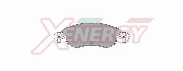 Kit de plaquettes de frein, frein à disque AP XENERGY X40761
