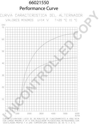 Alternateur BOM-Prestolite 66021550