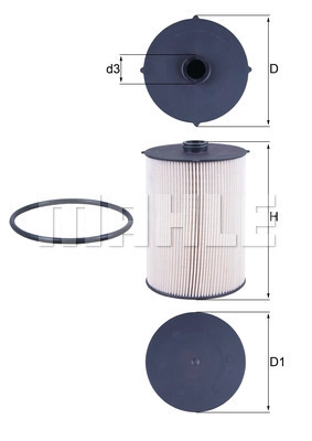 Filtre à carburant WILMINK GROUP WG2325974