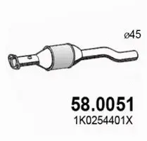 Catalyseur ASSO 58.0051