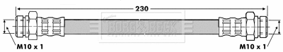 Flexible de frein BORG & BECK BBH6815