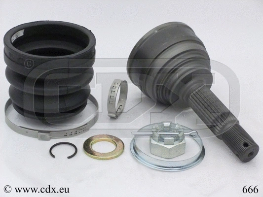Jeu de joints, arbre de transmission CDX 666