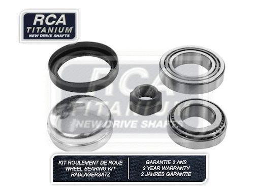 Kit de roulements de roue RCA FRANCE RCAK1116