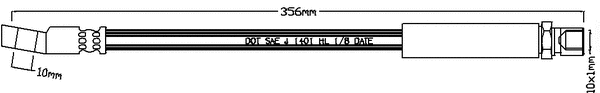 Flexible de frein JURATEK JBH1053