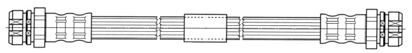 Flexible de frein CEF 512558