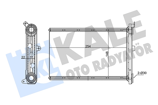 Système de chauffage KALE OTO RADYATÖR 346755