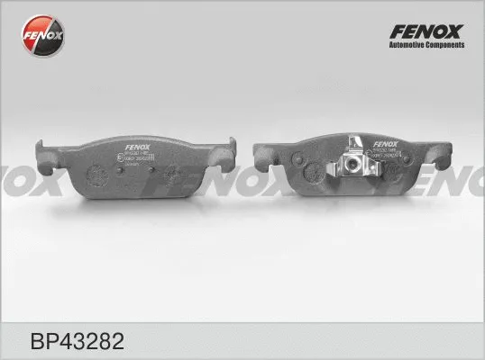Kit de plaquettes de frein, frein à disque FENOX BP43282