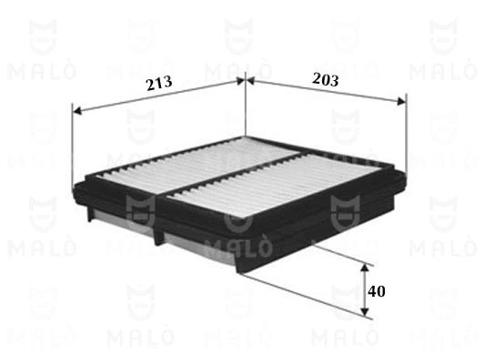 Filtre à air AKRON-MALÒ 1500386