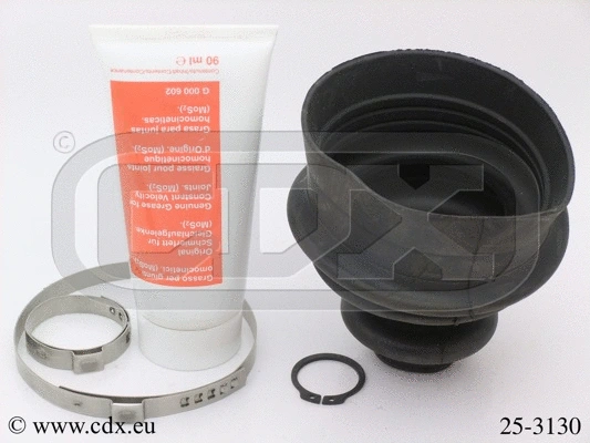 Jeu de joints-soufflets, arbre de commande CDX 25-3130