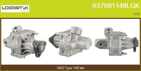 Pompe hydraulique, direction LGK 037081148LGK
