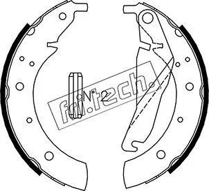 Jeu de mâchoires de frein fri.tech. 1019.022