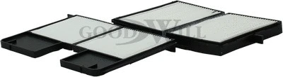 Filtre, air de l'habitacle GOODWILL AG 573 2K CF