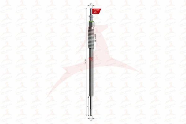 Bougie de préchauffage MEHA AUTOMOTIVE MH70269