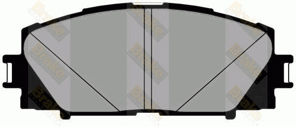 Kit de plaquettes de frein, frein à disque Brake ENGINEERING PA1881