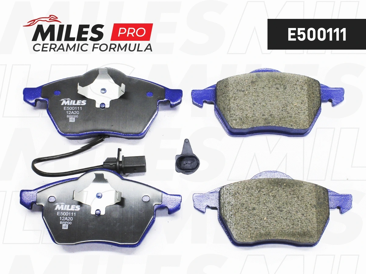 Kit de plaquettes de frein, frein à disque MILES E500111