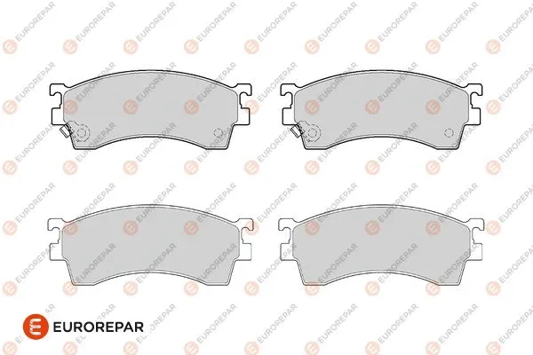 Kit de plaquettes de frein, frein à disque EUROREPAR 1686278180