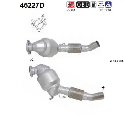 Catalyseur AS 45227D