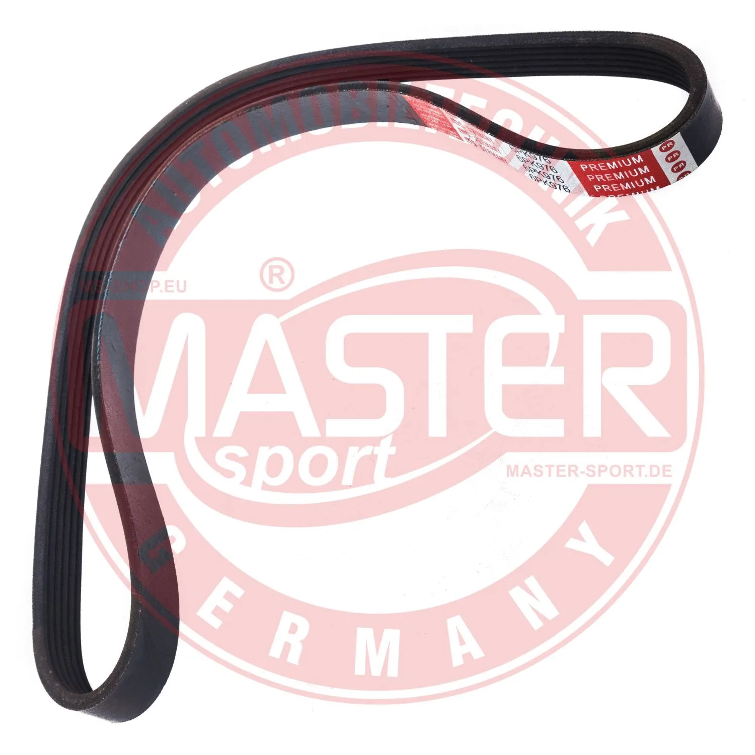 Courroie trapézoïdale à nervures MASTER-SPORT GERMANY 6PK970-PCS-MS