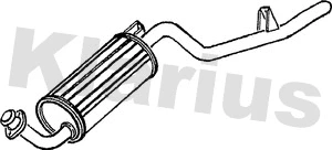 Silencieux arrière KLARIUS 250049