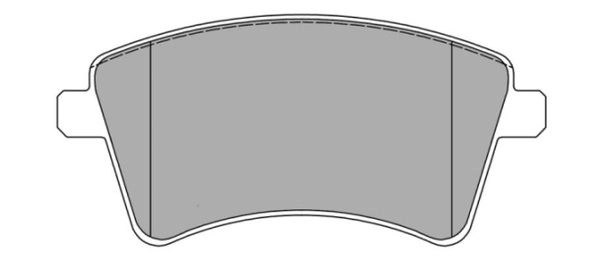 Kit de plaquettes de frein, frein à disque FREMAX FBP-1582