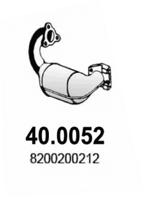 Catalyseur ASSO 40.0052