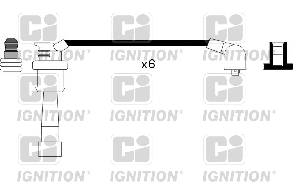 Kit de câbles d'allumage QUINTON HAZELL XC1076