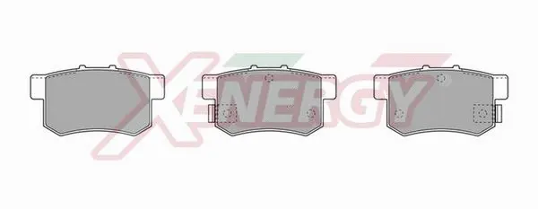 Kit de plaquettes de frein, frein à disque AP XENERGY X40617
