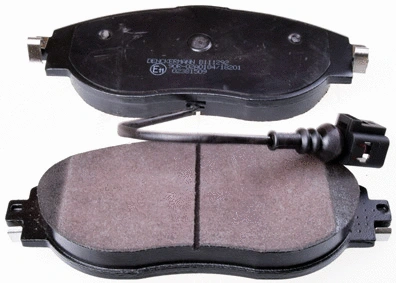 Kit de plaquettes de frein, frein à disque DENCKERMANN B111292