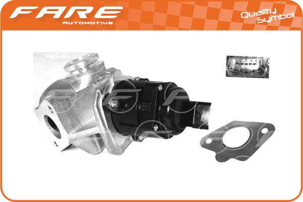 Vanne EGR, commande des gaz d'échappement FARE-RCH 27261