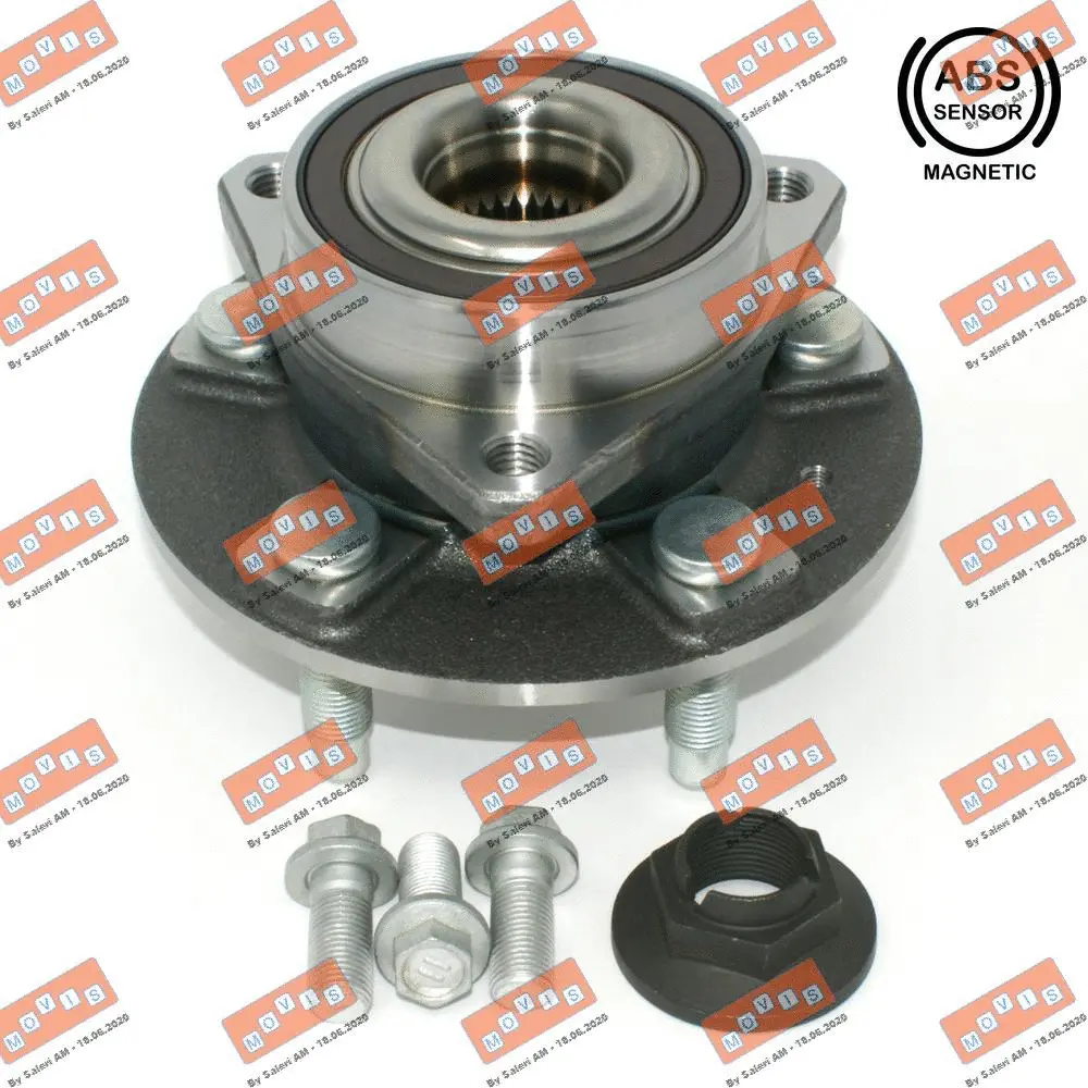 Kit de roulements de roue MOVIS ASB2570