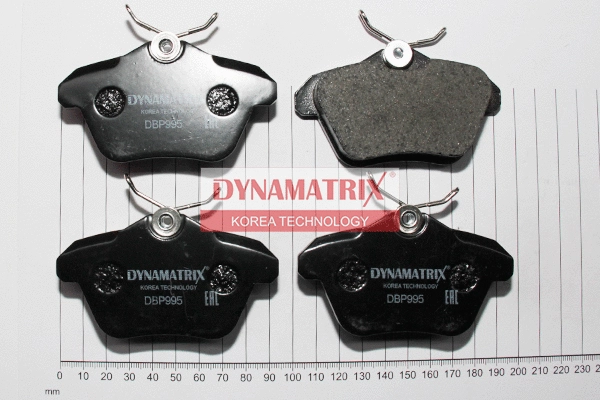 Kit de plaquettes de frein, frein à disque DYNAMATRIX DBP995