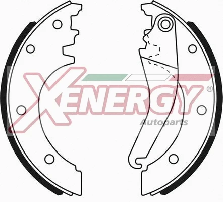 Jeu de mâchoires de frein AP XENERGY X50721