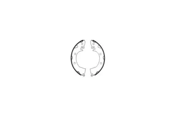 Jeu de mâchoires de frein E.T.F. 09-0286