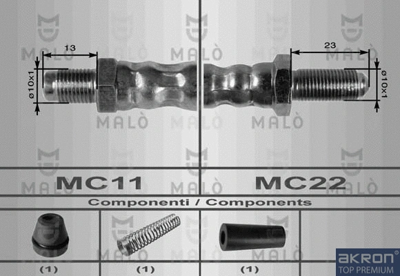Flexible de frein AKRON-MALÒ 8605