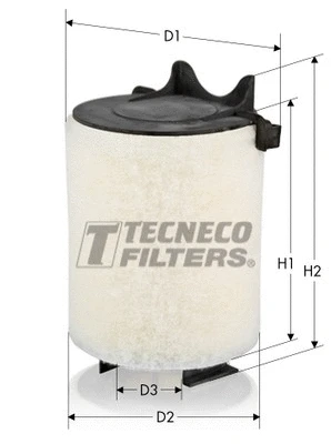 Filtre à air TECNECO FILTERS AR9800S