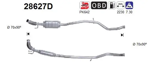 Catalyseur AS 28627D