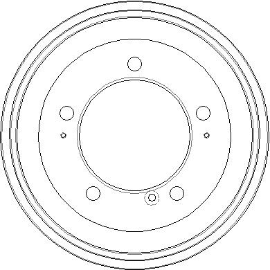 Tambour de frein National NDR324