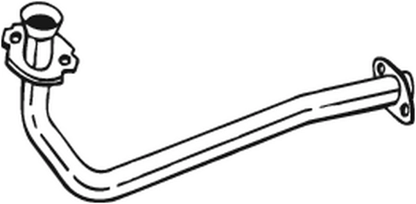 Tuyau d'échappement KLOKKERHOLM 737-031