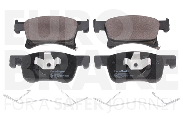 Kit de plaquettes de frein, frein à disque EUROBRAKE 5502223652