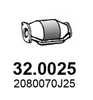Catalyseur ASSO 32.0025