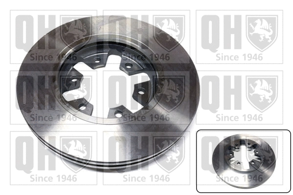 Disque de frein QUINTON HAZELL BDC3808
