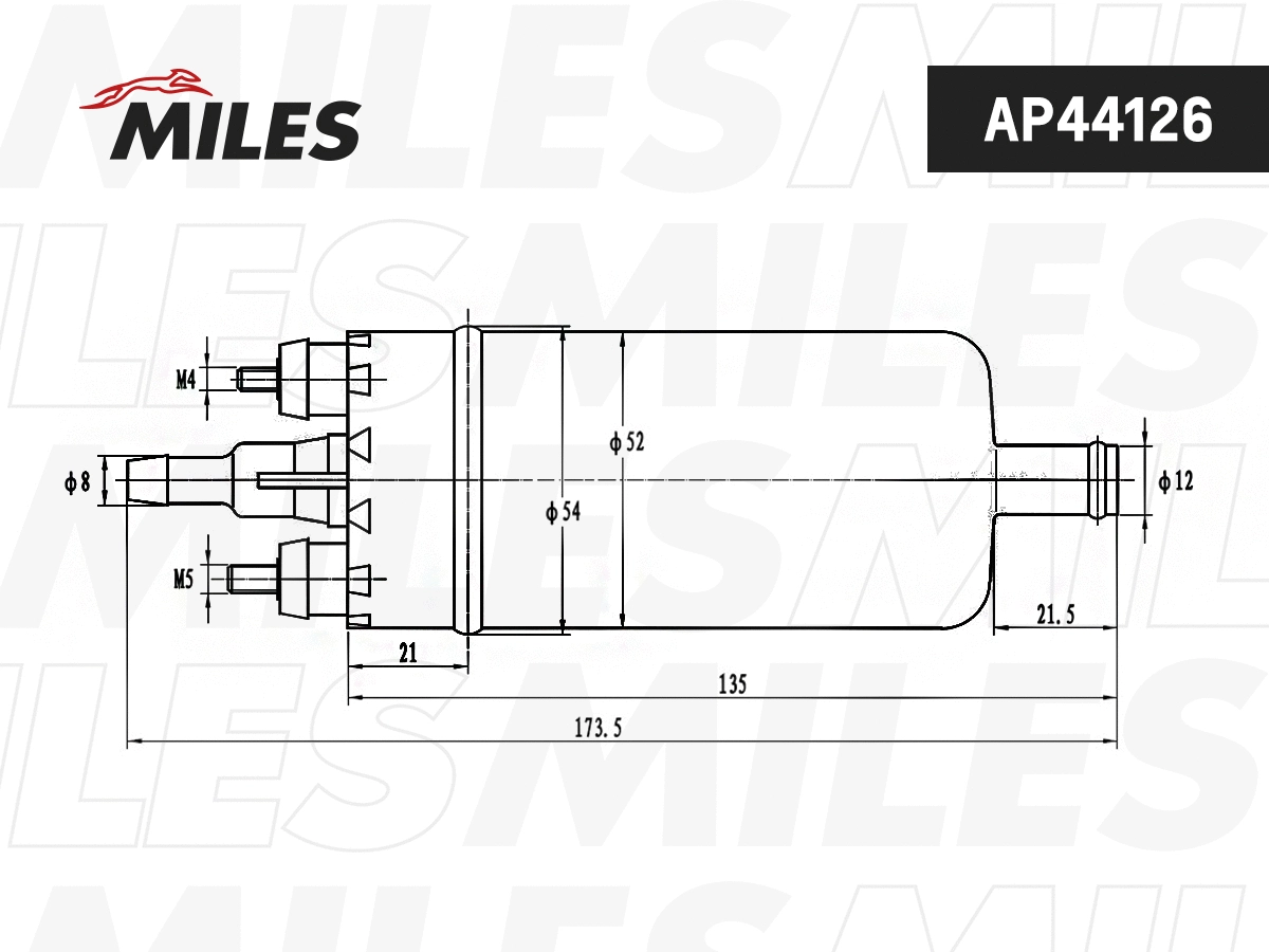 Pompe à carburant MILES AP44126