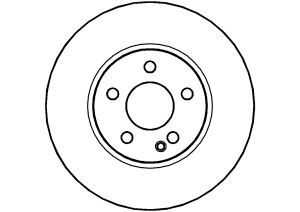 Disque de frein ABTEX BD1299V