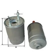 Filtre à carburant UNIFLUX FILTERS XN412