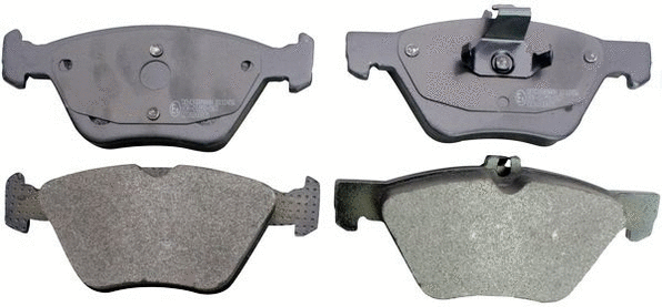 Kit de plaquettes de frein, frein à disque DENCKERMANN B110456