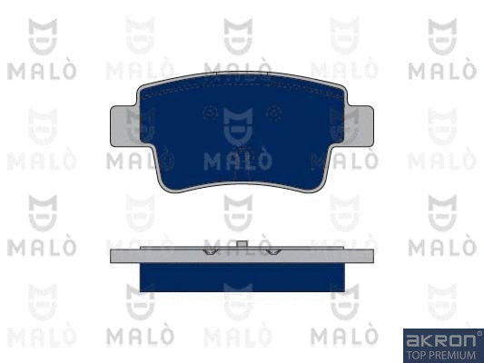 Kit de plaquettes de frein, frein à disque AKRON-MALÒ 1050189