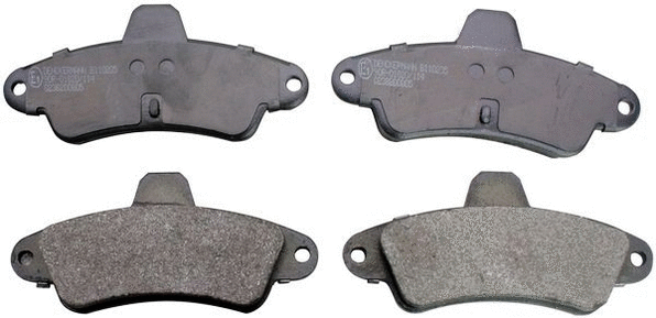 Kit de plaquettes de frein, frein à disque DENCKERMANN B110205