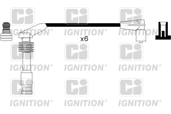 Kit de câbles d'allumage QUINTON HAZELL XC819