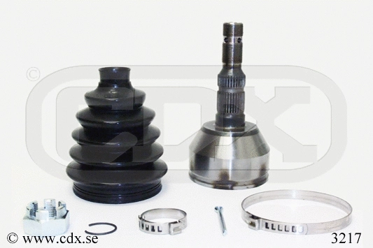 Jeu de joints, arbre de transmission CDX 3217