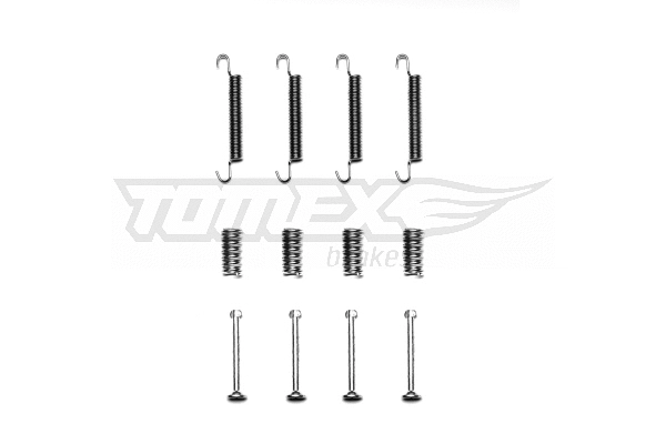 Kit d'accessoires, mâchoire de frein TOMEX Brakes TX 40-19
